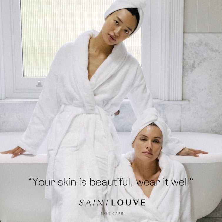 Elly Seymour from Saint Louve "your skin will thank you later"