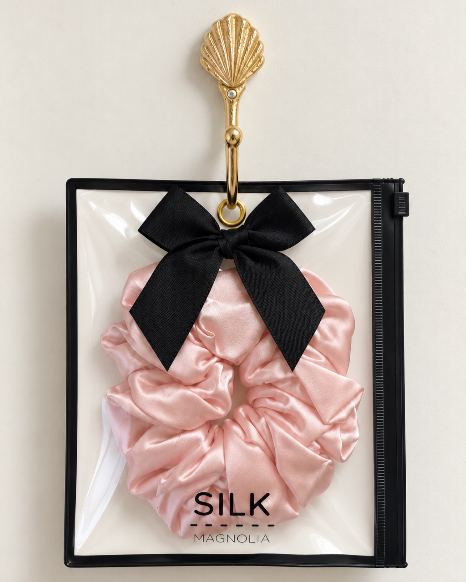 XL Scrunchie Peony Pink – Silk Magnolia